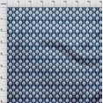 thumbnail image 4 of oneOone Cotton Poplin Dark Blue Fabric Asian Block Sewing Craft Projects Fabric Prints By Yard 56 Inch Wide, 4 of 5