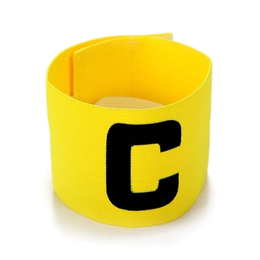 TopOne Bright Color Soccer Football Captain Armband Magic Tape Anti-drop Design for Adult and Youth