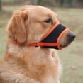 thumbnail image 1 of Riforla Dog Muzzle German Dog Adjustable with Muzzle Large Dog Mouth Guard Adjustable with Dog Muzzle Suitable for Small Dogs Barking Breathable Mesh Dog Muzzle Pet accessories B L, 1 of 4