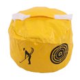 thumbnail image 4 of Frapper le Sac, Sac de Swing Opération Simple Conception de Fermeture Éclair pour le Jeu Jaune, 4 of 8