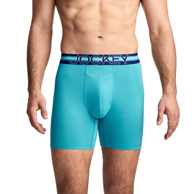 Jockey Sport Men's Stability Pouch Microfiber 6" Boxer Brief