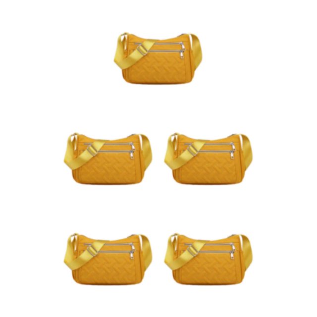 relayinert Premium Messenger Bag For Comfort And Style Premiun Crossbody Bag Large Capacity yellow 5Set