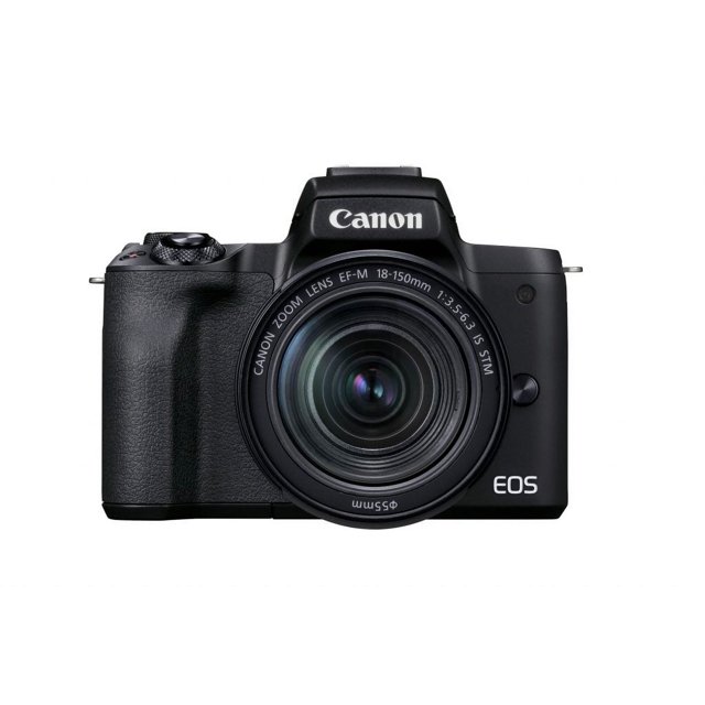 Canon EOS M50 Mark II + EF-M 18-150mm is STM Kit Black (International Version)