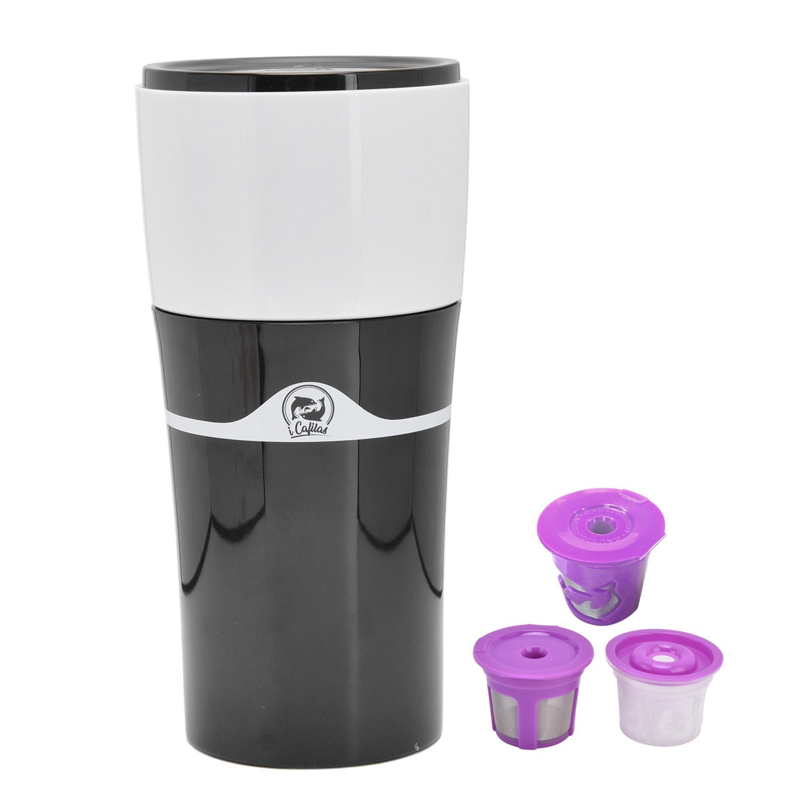 Jinsinto Portable Drip Coffee Maker, 450ML Travelling Drip Coffee Machine Office Camping Hot and Cold Brew Coffee Makers