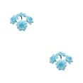 thumbnail image 4 of Decodeary 50pieces Low Maintenance Soft Texture Fabric For Albums And Decorations Realistic Appearance Fiber Wide Application Light Blue 4.5cm 2Set, 4 of 6