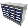 thumbnail image 3 of 20 Drawers Parts Tool Cabinet Hardware Storage Organizer with Partitions and Labels for Garage Warehouse Office, 3 of 11