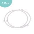 thumbnail image 3 of Unique Bargains Microwave Oven Glass Turntable Support Circle Fittings Roller Bracket White 2 Pcs, 3 of 6