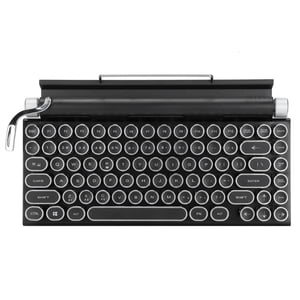 Retro Typewriter,Retro Typewriter Keyboard 83 Retro Typewriter Keyboard Wireless Mechanical Keyboard Remarkable Clarity