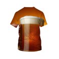 thumbnail image 2 of Innerwin Oktoberfest T Shirt Crew Neck Mens Tee Holiday Short Sleeve Loose Fit Summer Tops Style-P XS, 2 of 3