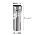 thumbnail image 2 of Unique Bargains Candle Shape Covers Sleeves Iron Candelabra Base Silver 6 Count, 2 of 6