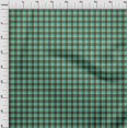 thumbnail image 4 of oneOone Viscose Chiffon Dark Olive Green Fabric Check Sewing Craft Projects Fabric Prints By Yard 42 Inch Wide, 4 of 4