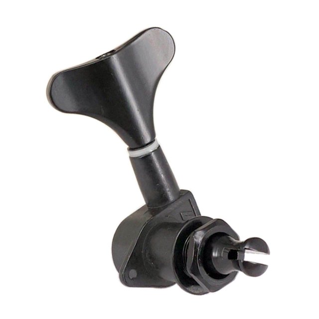 Tuner de Cheville de Réglage de la Corde Tuner de Machine Scellé Tête de Machine Têtes de Machine Basse Tête de Machine Scellée Accs Tuning de Corde pour Partie Basse Noir 2L3R