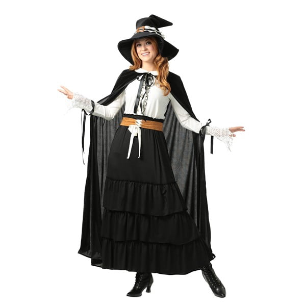 Women's Salem Witch Plus Size Costume