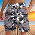 thumbnail image 1 of Soki Shorts Décontractés de Plage pour Hommes Shorts Graphiques en Liquidation, 1 of 4