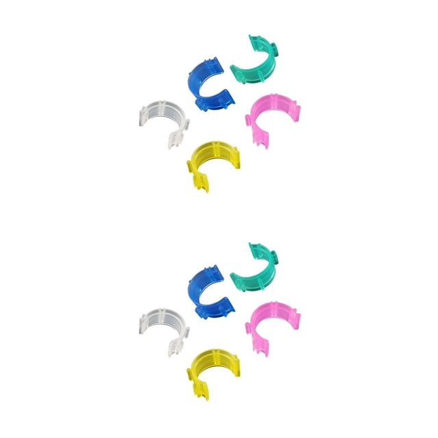maskred 40 Pcs/Ensemble Pinces Élastiques en Silicone pour Canette de Couture Pinces Réutilisables pour Bobine de Fil Support Accessoires de Courtepointe et de Couture Ensemble Couleur Aléatoire Couleur Aléatoire 2.5cm 1.2cm 2Ensemble