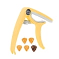 thumbnail image 2 of Guitar Capo Set, Electric Guitar Capo ABS  For Ukulele For Mandolin Yellow, 2 of 8