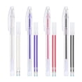 thumbnail image 2 of GUOOL 2 Fabric Markers, 1 Set of Heat Erasable Fabric Markers, 4 Colors, Pack of 3 , 4Color 3Pcs, 2 Pcs, 2 of 9
