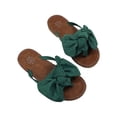 thumbnail image 1 of Summer Daily Flip-Flops Leisure Beach Bow Womens Flat Slippers, 1 of 9