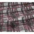 thumbnail image 5 of oneOone Viscose Jersey Fabric Swirl & Check Ikat Print Fabric BTY 60 Inch Wide, 5 of 5