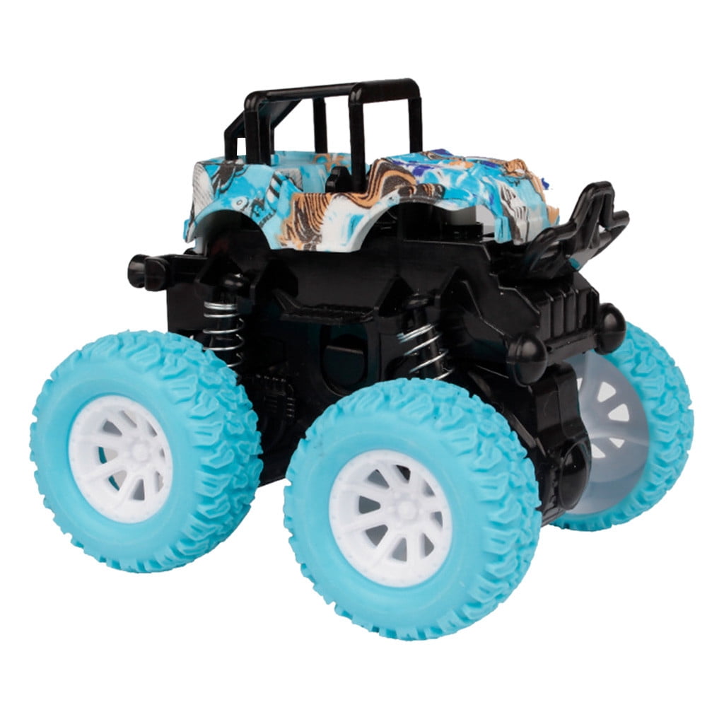 Kids inertance Car Vehicles Toys Car Friction Powered 360 Degree Rotating Toy