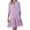 Pink, variant on FcBaudy Long Sleeve Turndown Collar Dress,Spring Dresses for Women,Womens Dresses Fashion Women's Dresses Casual Long Sleeve Stripe Print Lapel Shirt Dress Ladies bouncing skirts on all sides