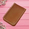 thumbnail image 4 of PU Leather Holder Wallet Brown_60x41x8mm, 4 of 8