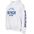 thumbnail image 2 of Busch Chandail à Capuchon Coloris Blanc avec Logo de Bière Légère - Petit, 2 of 5
