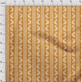 thumbnail image 4 of oneOone Georgette Viscose White Fabric Block Sewing Craft Projects Fabric Prints By Yard 42 Inch Wide, 4 of 5