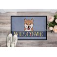 thumbnail image 2 of BB1411JMAT Shiba Inu Tapis de Bienvenue Intérieur & Extérieur - 24 x 36 Po., 2 of 4