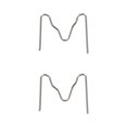 thumbnail image 1 of Decodeary 500 Pcs Fer à Souder de Qualité Professionnelle pour des Réparations Précises en Plastique Retard Machines de Soudage en Acier Inoxydable 0,6 en Forme de m *500 Pcs 2Ensemble, 1 of 6