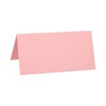 thumbnail image 1 of Uxcell Table Name Place Cards,25 Pack Favor Decor Foldable Blank Card, Pink, 1 of 5