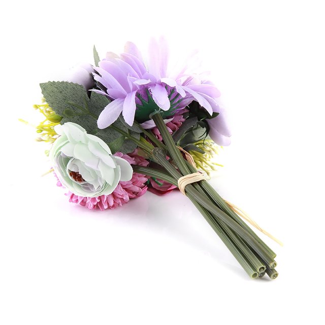Artificial Silk Flower Bouquet, Look Home Party Wedding Garden Decor and Beautiful Feeling
