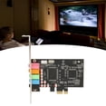 thumbnail image 4 of Carte Son PCIE 5.1, Matériel PCB Cartes Son Internes Support Enregistrement de Lecture pour Ordinateur, 4 of 8