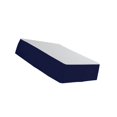 thumbnail image 4 of facefd Solid Color Hotel Pleated Bed Skirt Wrinkle & Fade Resistant Blue _Queen, 4 of 8