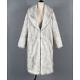 thumbnail image 4 of Veste pour Femmes Hiver Femmes Dames Chaude Manteau en Fausse Fourrure Veste Hiver Col Rabattu Vêtement d'Extérieur, 4 of 7