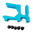 thumbnail image 1 of bedienty 1pcs Aluminum Alloy 1/7 Motor Mount For 6S RC Car Part RC Car Accessories Replacement Parts RC Upgrade Part Blue, 1 of 6