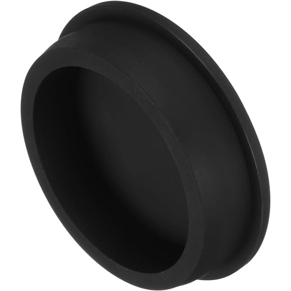 High temperature silicone plug, mounting diameter 63.6 mm/2.5 inch, black, square size_name