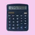 thumbnail image 4 of Calculator 12 Digit Desktop, Xinsrenus Dual-Power Basic Calculator with Large LCD Display, Solar Battery Powered Extra-Large Screen for Office Home School, Dark Blue, 4 of 4