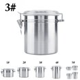 thumbnail image 2 of Coofit Food Storage Container Sealed Stainless Steel Airtight Canister for Tea Coffee, 2 of 9