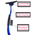 thumbnail image 4 of Elastic Boat Bungee Dock Line Docking Rope Boat Docking Ropes Strong Boat Dock Line Stretches to 5.5ft Red Black Blue, 4 of 9