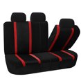 thumbnail image 2 of Striped Universal Sport Seat Covers Fit For Car Truck SUV Van - Rear Bench, 2 of 3