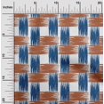 thumbnail image 1 of oneOone Tissu Tabby en Soie, Imprimé Ikat, 42 Pouces de Large, 1 of 4