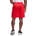 thumbnail image 4 of Champion Mens Long Mesh Shorts with Pockets, M, Crimson, 4 of 5