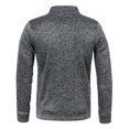 thumbnail image 4 of Bienzoe Boy's Anti-Pilling Soft Fleece Zipper School Uniform Hoodie Black 6298X, 4 of 4