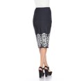 thumbnail image 4 of White Mark Jupe Crayon Midi pour Femme, 4 of 4