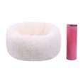 thumbnail image 3 of Honganda Couverture pour Animaux de Compagnie Lit Douillet Litière pour Chat en Peluche Ronde, 3 of 6