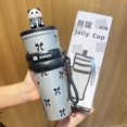 thumbnail image 4 of TIMIFIS Water Cup Cap Stainless Steel Large Capacity Straw Cup Kitchen Appliances, 4 of 8