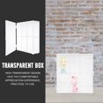 thumbnail image 2 of Weiweiguan 2pcs Desktop Doll Display Box Doll Toy Model Storage Box Doll Display Organizer, 2 of 7