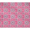 thumbnail image 4 of oneOone Cotton Flex Fabric Floral Block Printed Fabric 1 Yard 40 Inch Wide, 4 of 4