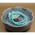 thumbnail image 5 of Bracelet Extensible Unisexe en Perles Rondes de 6 mm avec Pierre Précieuse d'Amazonite Brésilienne Naturelle 7 Pouces, 5 of 5